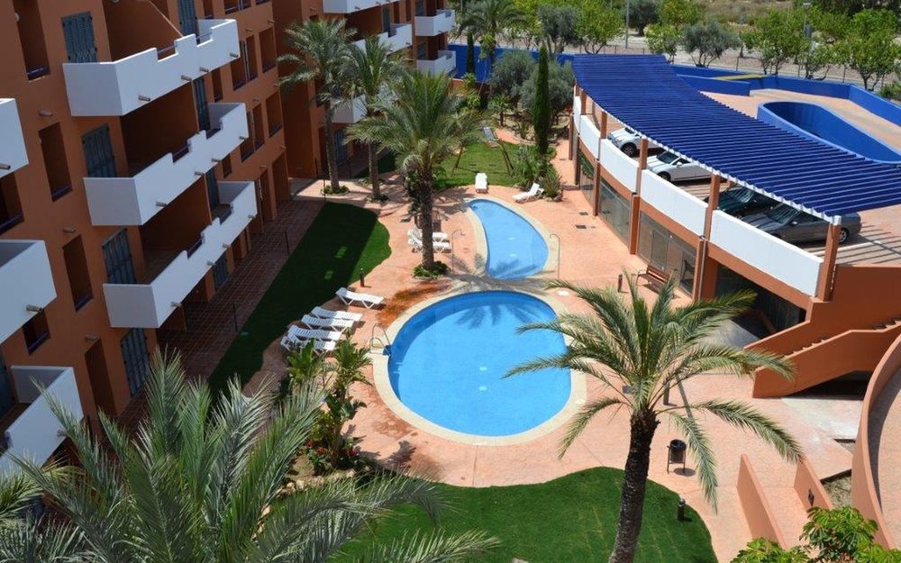 Apartamentos Turisticos Parque Tropical Vera Exteriör bild